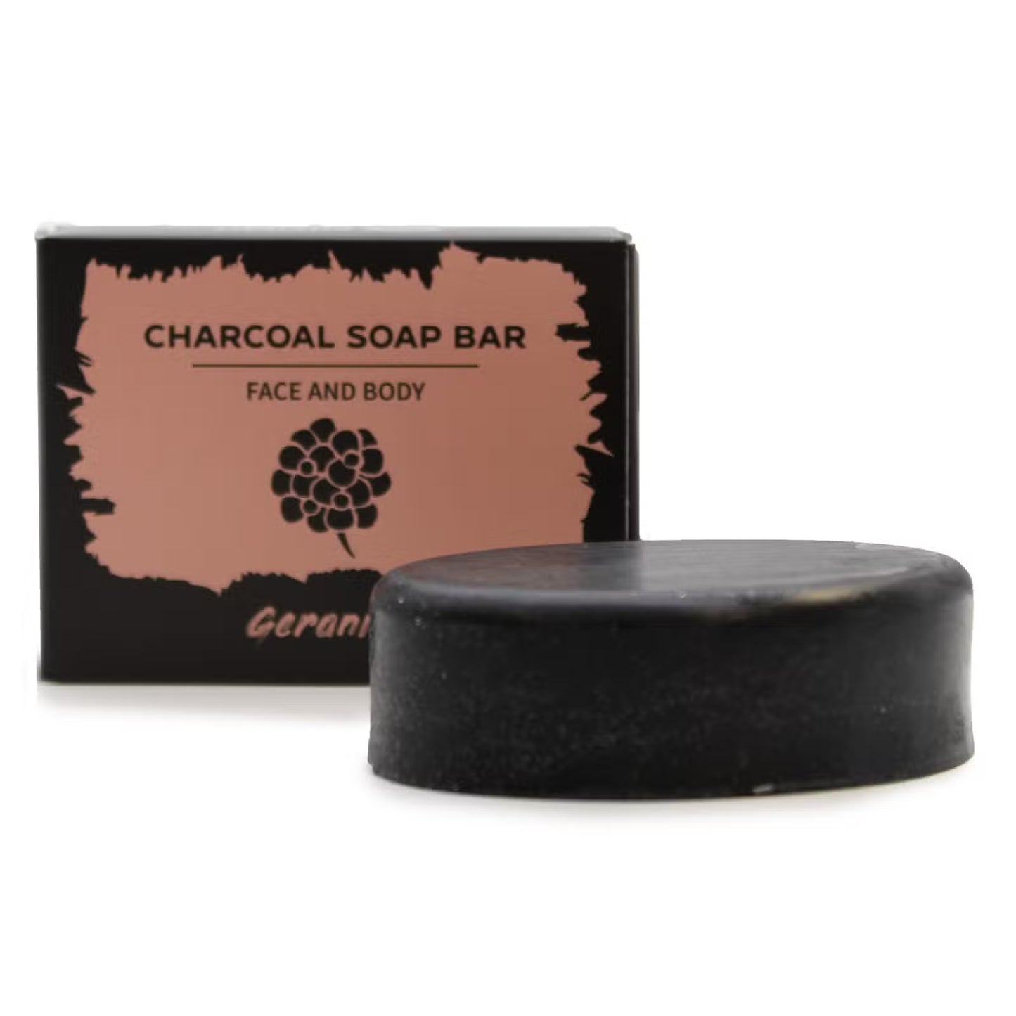 Natural Activated Charcoal Soap Bar - Hemp Seed, Argan & Shea