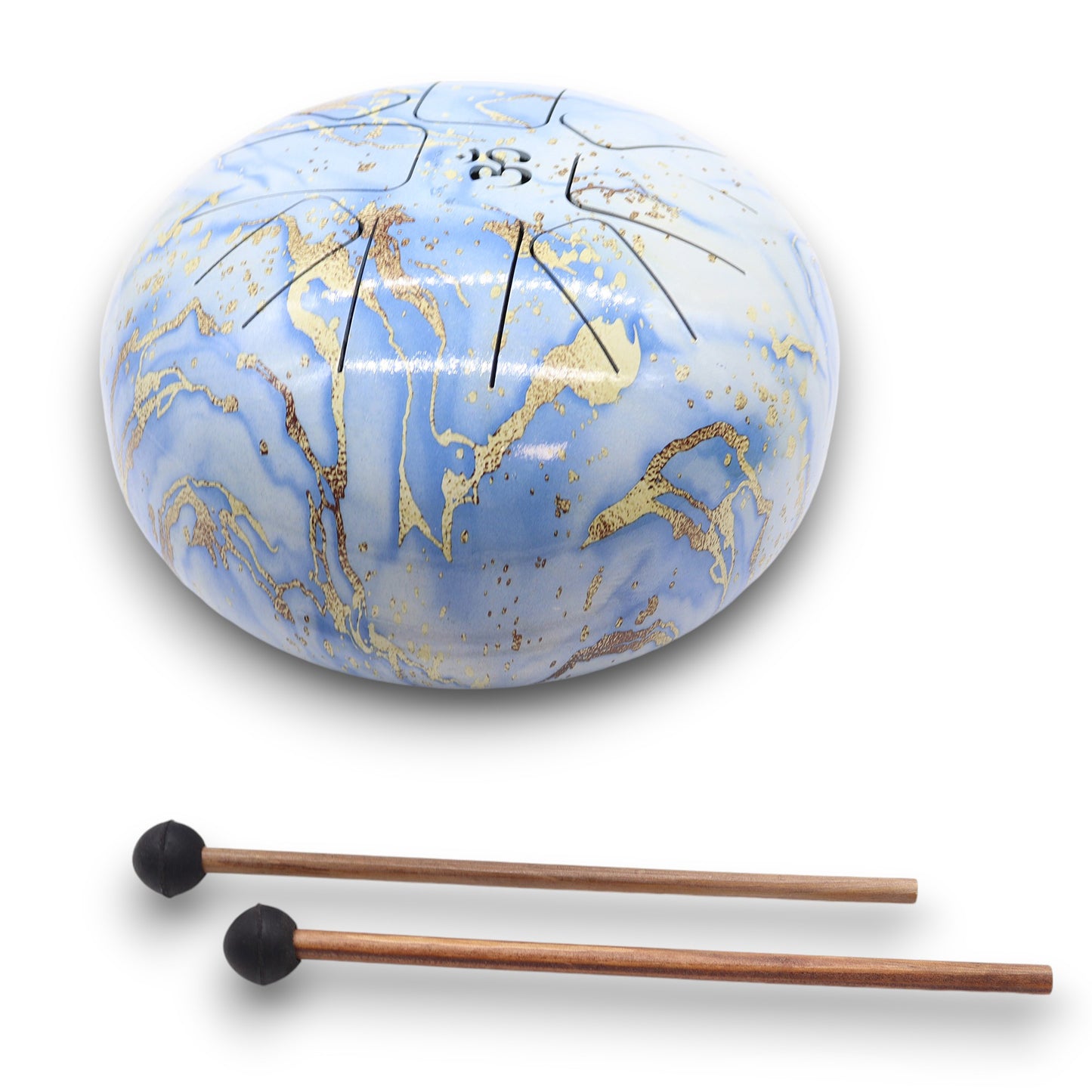 Sky Blue Hapi Drum - Medium (22×18cm)