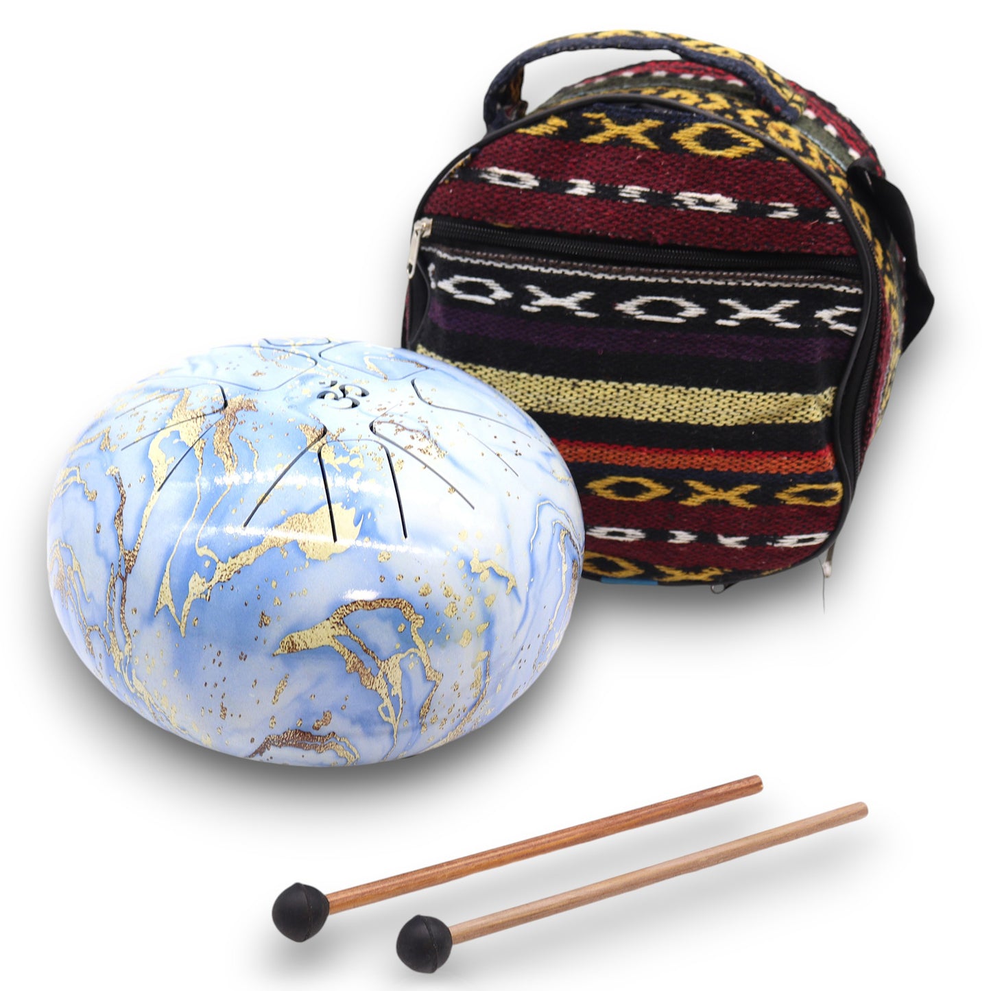 Sky Blue Hapi Drum - Medium (22×18cm)