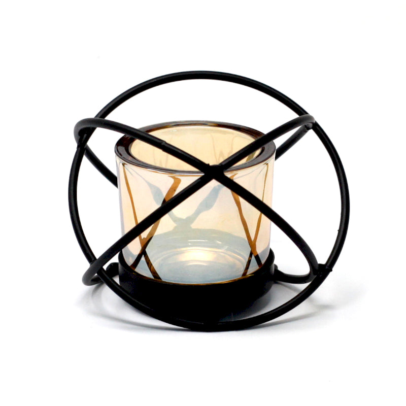 Minimalist Iron Votive Holder