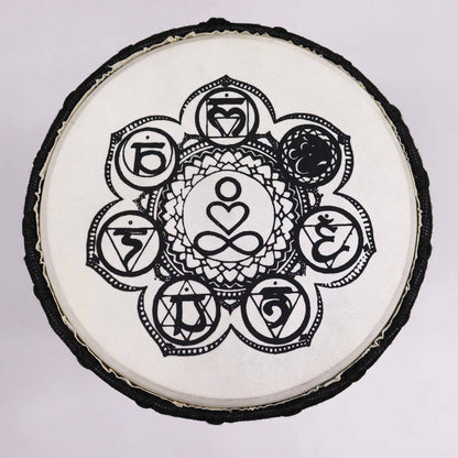 Chakra Wide Top Djembe Drum