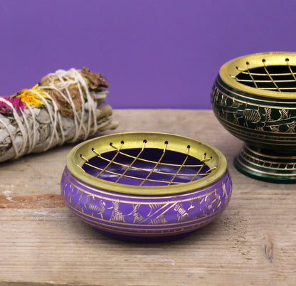 Chakra Charcoal Incense Jar