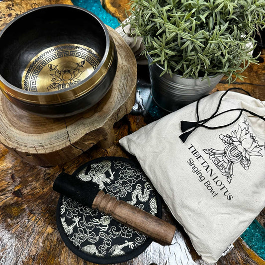 Handcrafted Singing Bowl Set (14cm)