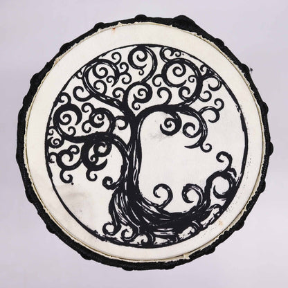Tree of Life Wide Top Djembe Drum